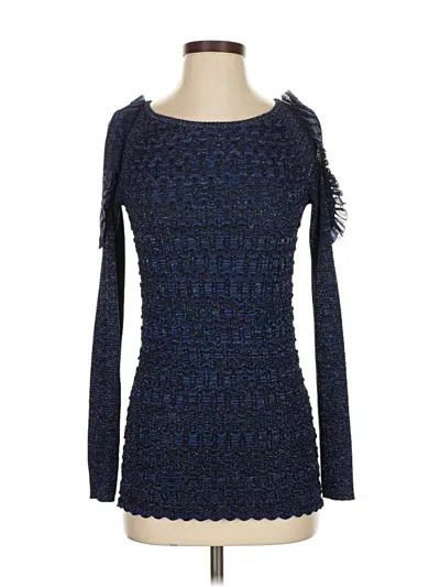 Pre-owned Kenzo Pullover Sweater In Blue