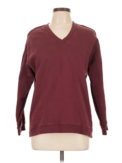 Pre-owned Kenzo Pullover Sweater In Burgundy