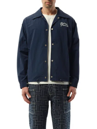 Kenzo Qixi Windbreaker In Blue