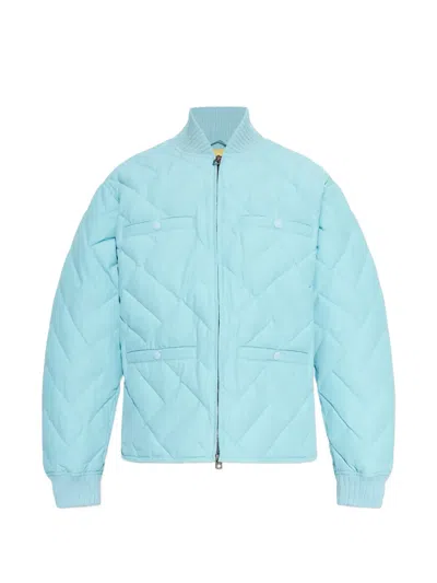 Kenzo Quilted Pocket Jacket In Blue