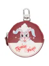 Kenzo Rabbit Zip Wallet In Red