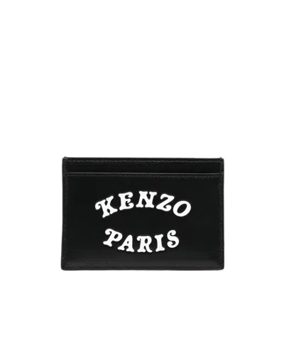 KENZO KENZO LOGO PRINTED CARD HOLDER