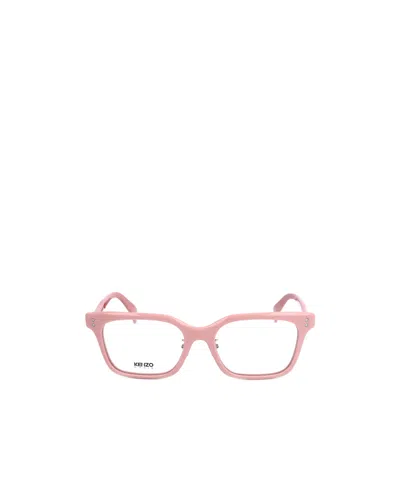 Kenzo Rectangular Flat Mirror In Pink