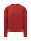 Kenzo Red Knitted Regular Sweaters In Red