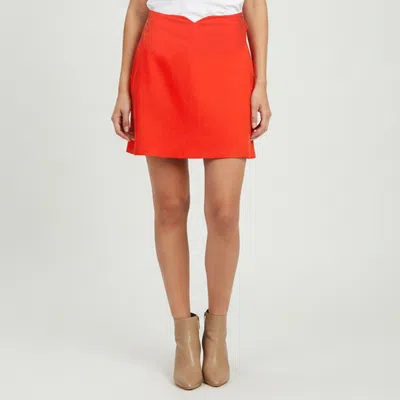 Pre-owned Kenzo Red Orange Cotton Regular Shorts M