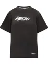 Kenzo Cotton T-shirt In Black
