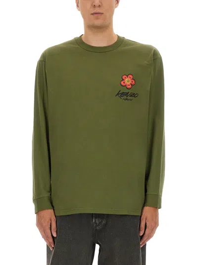 Kenzo Relaxed Fit T-shirt In Animal Print
