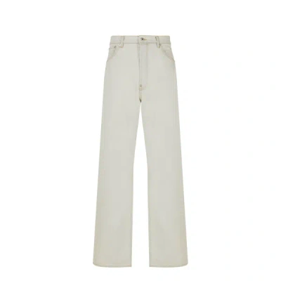 Kenzo Bleached Suisen Relaxed Jeans In Blue