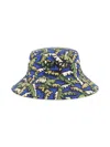 Kenzo Reversible Bucket Hat In Blue