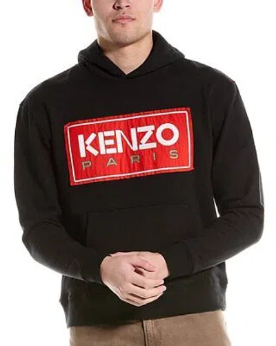 Pre-owned Kenzo Ricmatata Oversized Hoodie Men's In Black