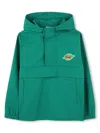 Kenzo Ripstop-texture Hoodie In Green