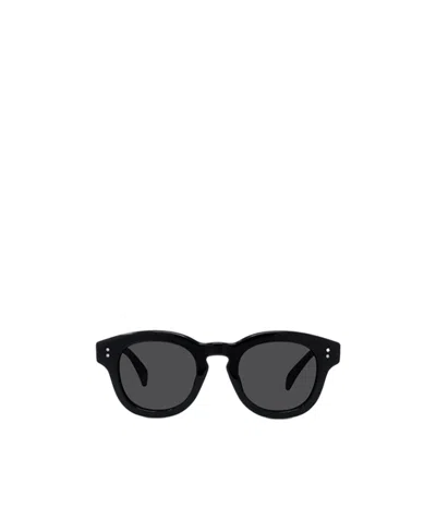 Kenzo Round-frame Tinted Sunglasses In Black