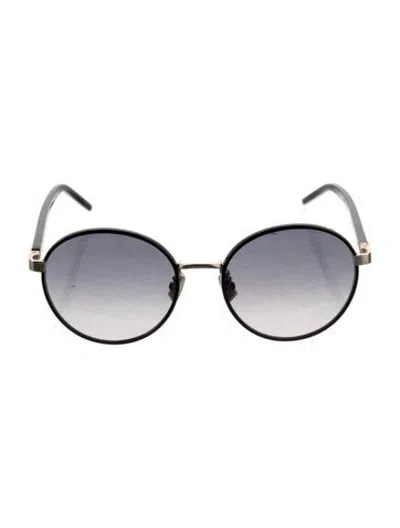 Pre-owned Kenzo Round Gradient Sunglasses In Silver