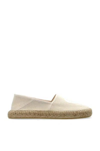 Kenzo 'boke Flower 2.0' Embroidered Canvas Espadrilles In Beige
