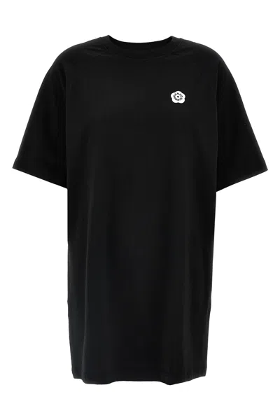 Kenzo Round-neck Dress In Black