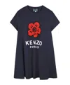 Kenzo Round-neck Dress In Black