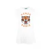 Kenzo White T-shirt With Printed Logo In White