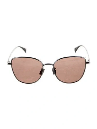 Pre-owned Kenzo Round Tinted Sunglasses W/ Tags In Silver