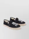 Kenzo Round Toe Canvas Espadrilles