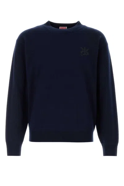 Kenzo Double K Sweater In Blue