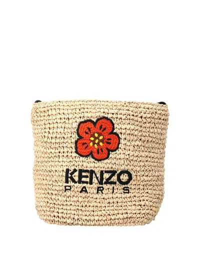 Kenzo Sac Seau Bucket Bag In Beige