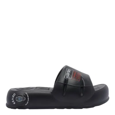 Kenzo Sandals In Black