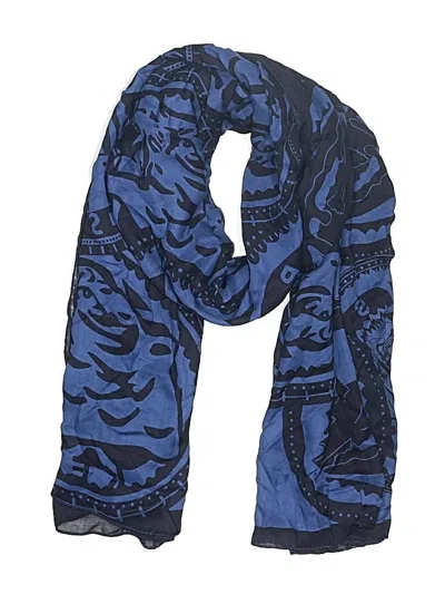 Pre-owned Kenzo Scarf In Blue