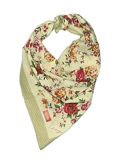 Pre-owned Kenzo Scarf In Ivory