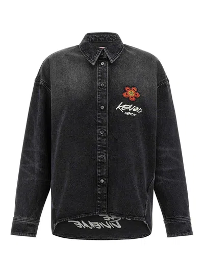 KENZO CAMISA - NEGRO
