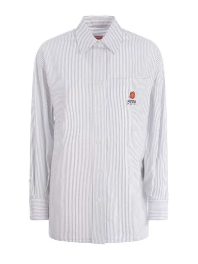 Kenzo Shirt With Logo In White