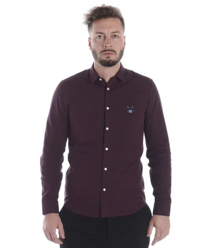 Kenzo Shirt In Burgundy