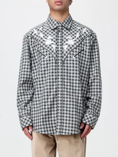 Kenzo Shirt Men Color Beige In Gold