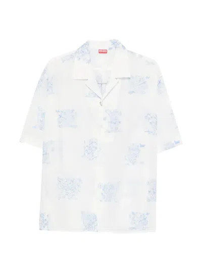 Kenzo Shirt Sc In Blue