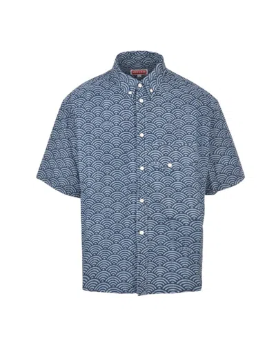 Kenzo Shirt In Sky Blue