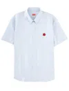 Kenzo Shirt With Logo In Blue