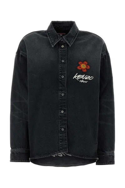 Kenzo Shirts In Black