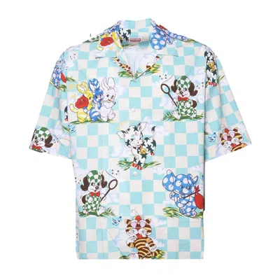 Kenzo Shirts In Blue