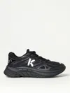 Kenzo Pace Sneakers With Mesh And Rubber Sole In Schwarz