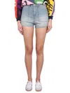 Kenzo Light-blue Denim Shorts In Denim