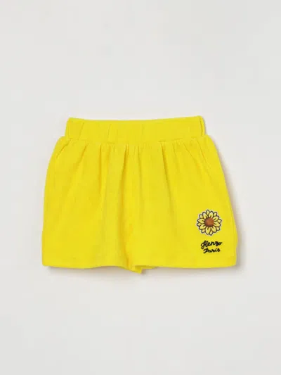 Kenzo Short  Kids Kids Color Yellow