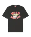 Kenzo Short Sleeve Crewneck T-shirt In Black