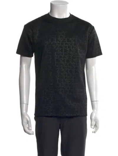 Pre-owned Kenzo Short Sleeve Shirt In Black