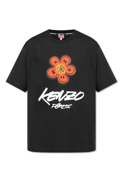 Kenzo Futura Cotton Classic T-shirt In Black