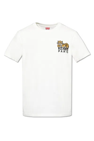 Kenzo Short-sleeved T-shirt In White