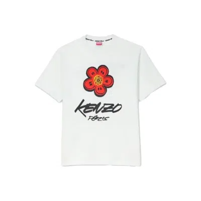 Kenzo Short-sleeved T-shirt In White