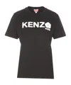 Kenzo Women Gots Boke Flower 2.0 T-shirt In Black