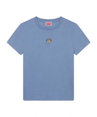 Kenzo Short-sleeved T-shirt In Blue
