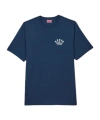 Kenzo Logoed T-shirt In Blue