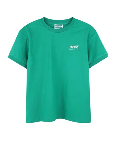 Kenzo Short-sleeved T-shirt In Green