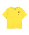 Kenzo Short-sleeved T-shirt In Lemon Yellow